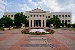 The new Denton County Courthouse, built 1998