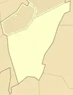موقعیت ناحیه دیر اسماعیل خان در نقشه