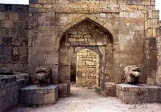 نمایی از درون آتشگاه تفلیس