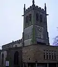St Peter's medieval church showing recent extensions