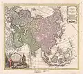 1744 نقشه مفصل خلیج فارس