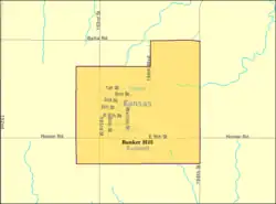 Detailed map of Bunker Hill
