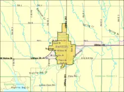 Detailed map of Norton, Kansas