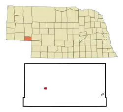 Location within شهرستان دویل، نبراسکا و نبراسکا