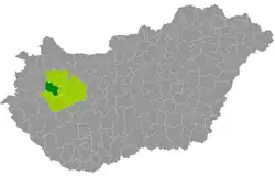موقعیت ناحیه دِوچِر در نقشه