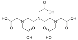 Structure of DTPA