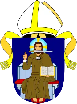 Coat of arms of the اسقفنشین of چیچستر