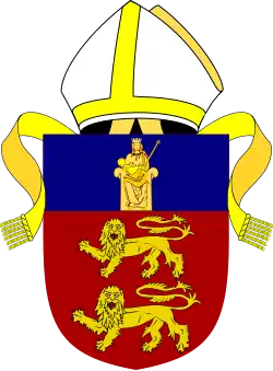 Coat of arms of the اسقف‌نشین of لینکلن