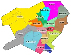 موقعیت دومر در نقشه