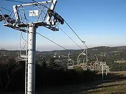Divčibare view from the اسکی آلپاین