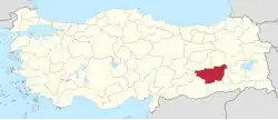 نقشه دیاربکر