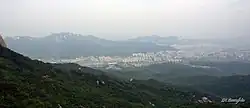 خط افق ناحیه دوبونگ (سمت چپ)