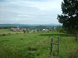 Dolní Dvořiště as seen from west