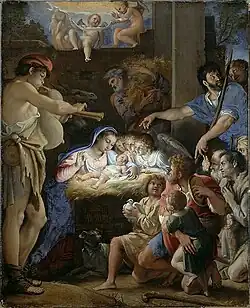 The Adoration of the Shepherds, c. 1607–1610, Oil on canvas, 143 x 115cm, National Gallery of Scotland