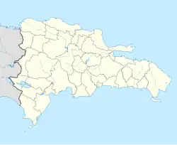 دریاچه انریکیو در the Dominican Republic واقع شده