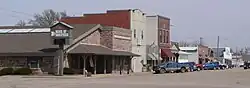 Downtown Doniphan: West Main Street, seen from the southwest