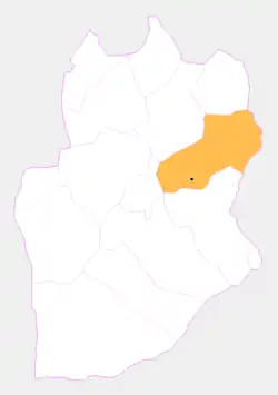 موقعیت اورگون در نقشه