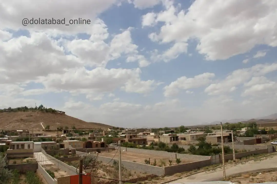 نمایی از روستای دولت آباد بافق
