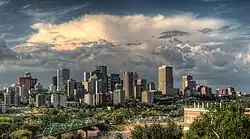 Downtown Edmonton skyline