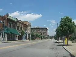 Downtown Aliquippa, Pennsylvania