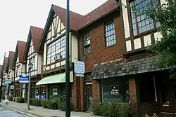 Tudor Revival architecture in downtown Avondale Estates