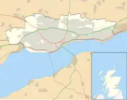 ورزشگاه تانادیس پارک در Dundee واقع شده