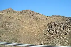 On the Korday-Almaty Highway, above Korday