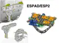 پایه ESPAD برای ایمن کردن ESP-2 در Quest استفاده می‌شود