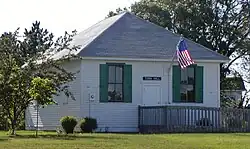 The 1914 Town Hall near the Police Station