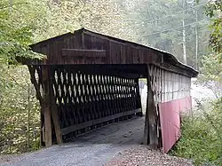 Oneonta is home to the Easley Covered Bridge, a county-owned, ۹۵-فوت (۲۹-متر) town lattice truss bridge built in 1927. Its WGCB number is 01-05-12.