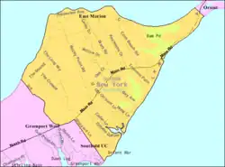موقعیت ایست ماریون، نیویورک در نقشه