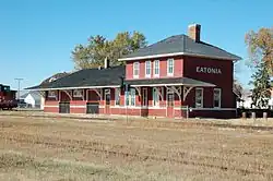 Former راه‌آهن ملی کانادا station in Eatonia