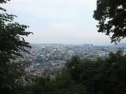View of Center in Kawachinagano, from Eboshigata Park