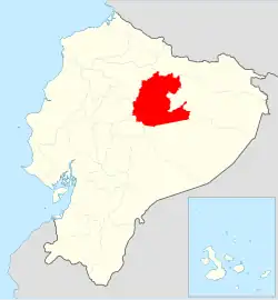 موقعیت کانتون تنا در نقشه