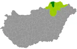 موقعیت ناحیهٔ ادلنی در نقشه