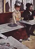 اَبسینت. رنگ‌روغن روی بوم، ۱۸۷۶.