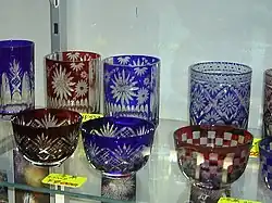 Edo-Kiriko cut glass from Japan