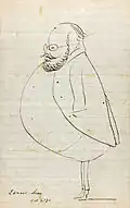 کاریکاتور از خود (۱۸۷۰)