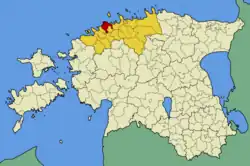 Harku Parish within Harju County.