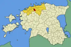 Kiili Parish within Harju County.