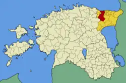 Lüganuse Parish within Ida-Viru County.
