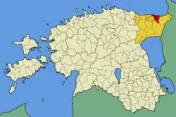 Toila Parish within Ida-Viru County.