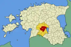 Viljandi Parish within Viljandi County.