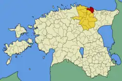 Viru-Nigula Parish within Lääne-Viru County.