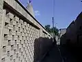کوچه قدیمی در غرب امامزاده جعفر