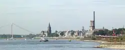 Emmerich am Rhein as seen from the east