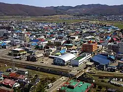 The town view from Gambōiwa