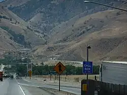 The Grapevine, looking south