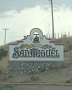 Entering San Miguel