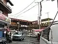 Entrance to Mexico City Metro station Metro Los Reyes